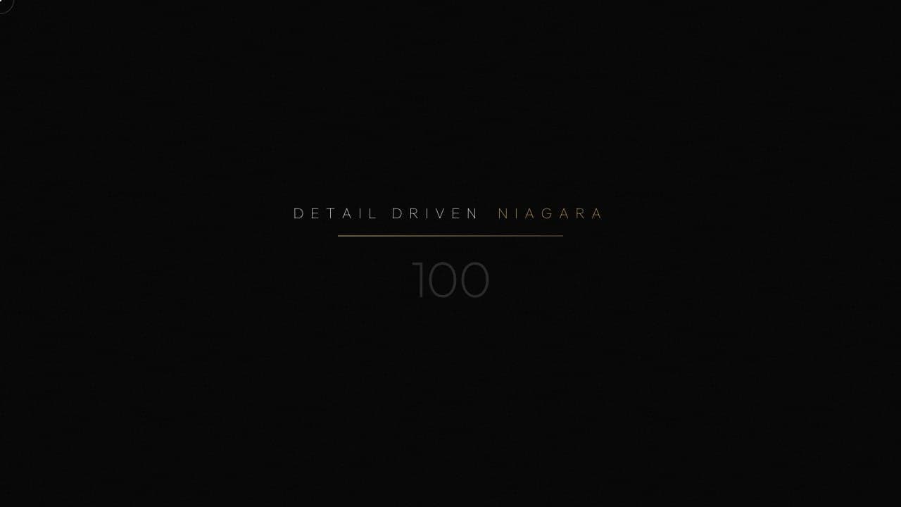 Detail Driven — the site's opening screen